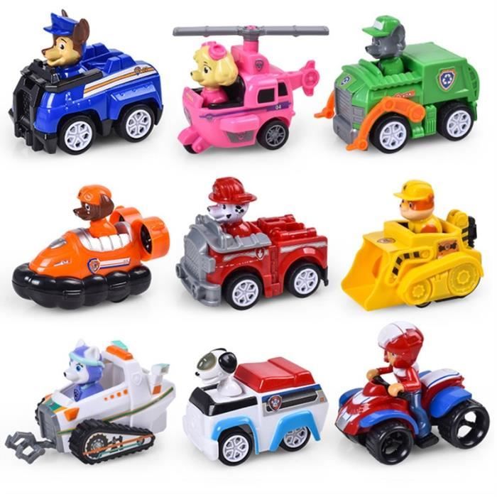 9 Petites Voitures Pour Chiots Jouets Droles Pour Bebes Cdiscount Pret A Porter