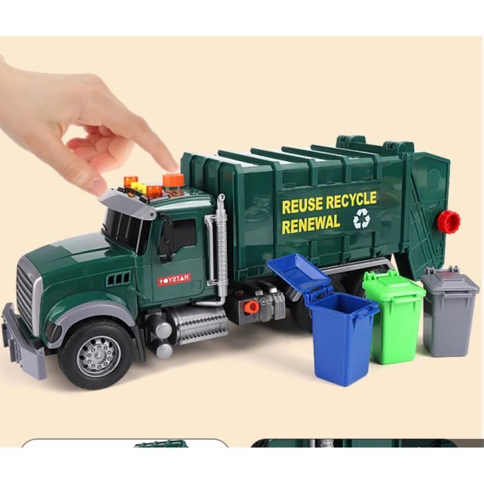 Camion Benne à Ordures MERCEDES 1/20 RC 2.4GHz Jamara