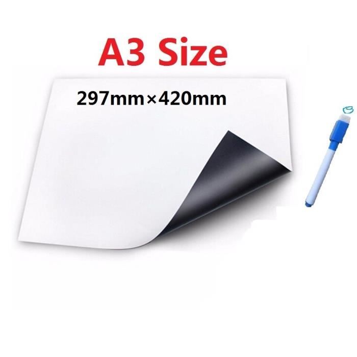 Aimants - magnets,Tableau blanc magnétique Flexible A3 A4 pour ...