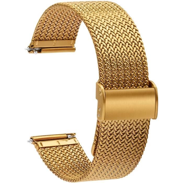 Montre bracelet maille best sale milanaise