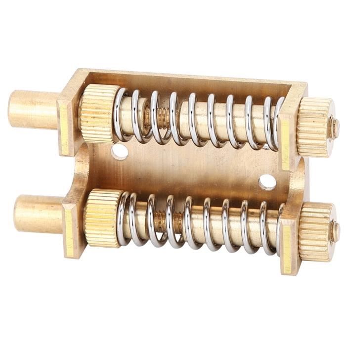 2 Retenues De Cordes De Guitare Basse En Or - Stabilisateur, Avec Vis, Pour Amélioration Sustain Et Accord - 4