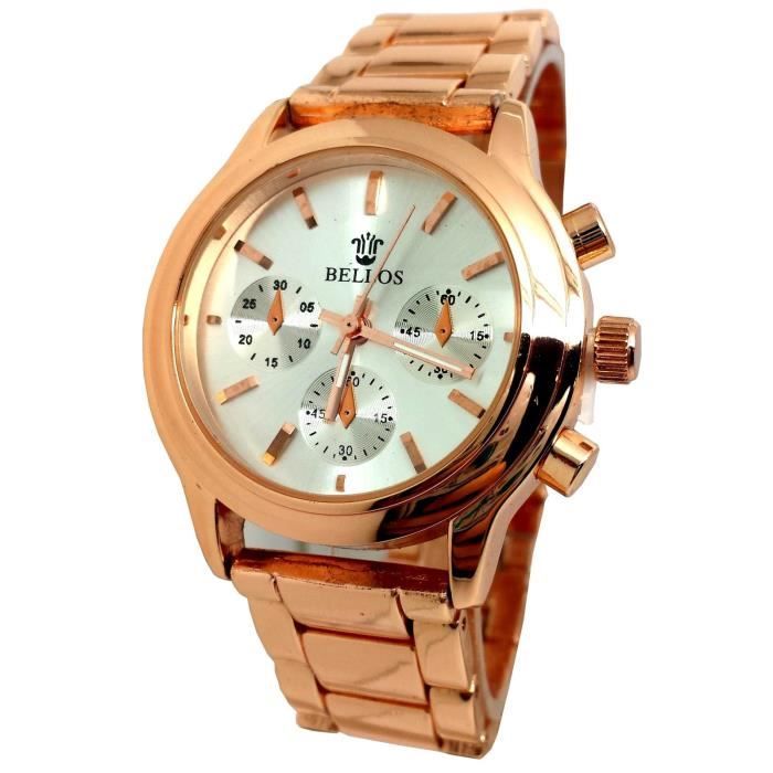 Montre femme cuivre rose Clearance