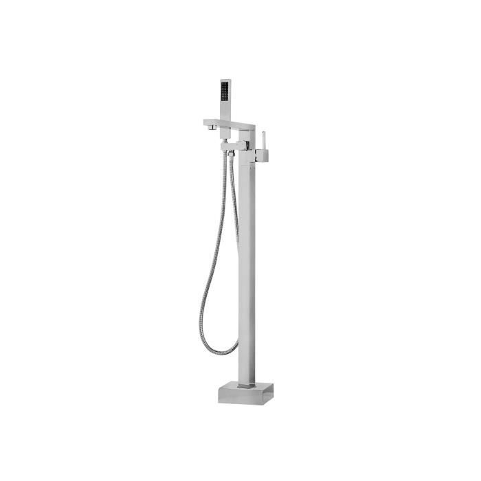 Robinet Mitigeur Autoportant Colonne De Baignoire Ilot Robinetterie Chromee Della Achat Vente Robinetterie Sdb Robinet Mitigeur Autoportan Cdiscount