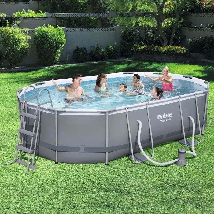 Piscine Tubulaire 4 88 X 3 05 X 1 07 M Achat Vente Piscine Piscine Tubulaire 4 88 X 3 0 Cdiscount