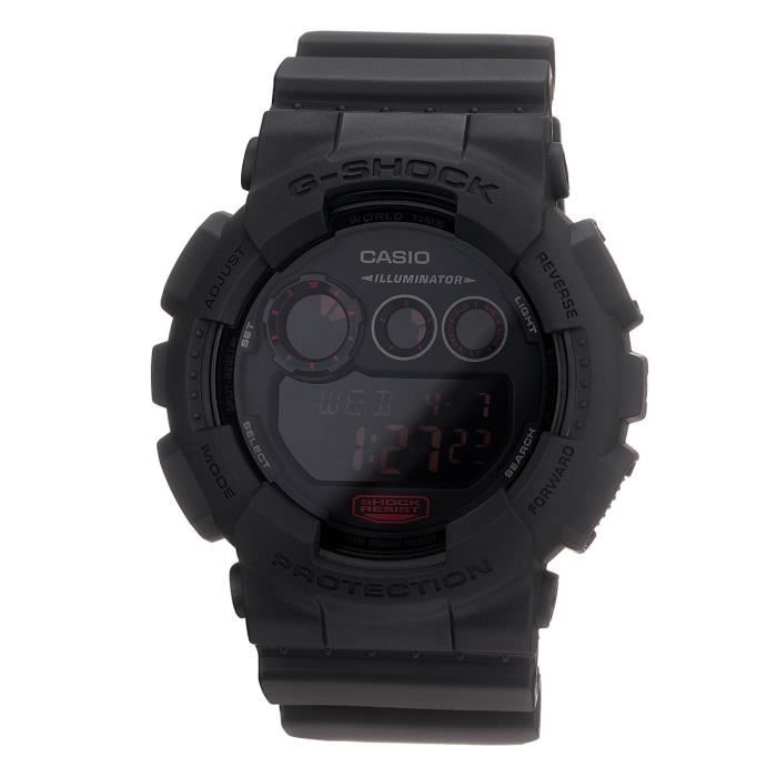 CASIO Montre Quartz G shock GD 120MB 1ER Homme Noir Sport