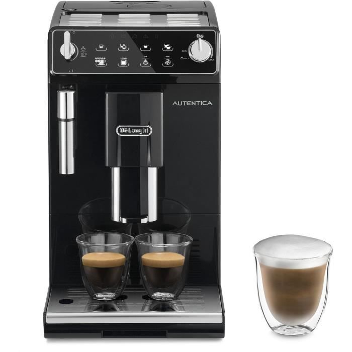 Machine expresso automatique avec broyeur - DELONGHI Autentica ETAM29.510B Noir