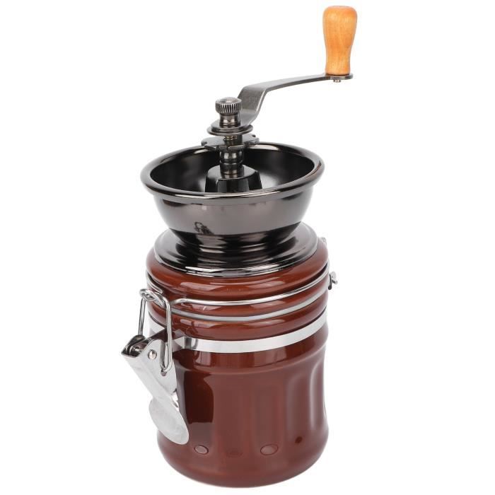 Eureka Moulin à Café Manuel Baby Walnut Bois De Noyer