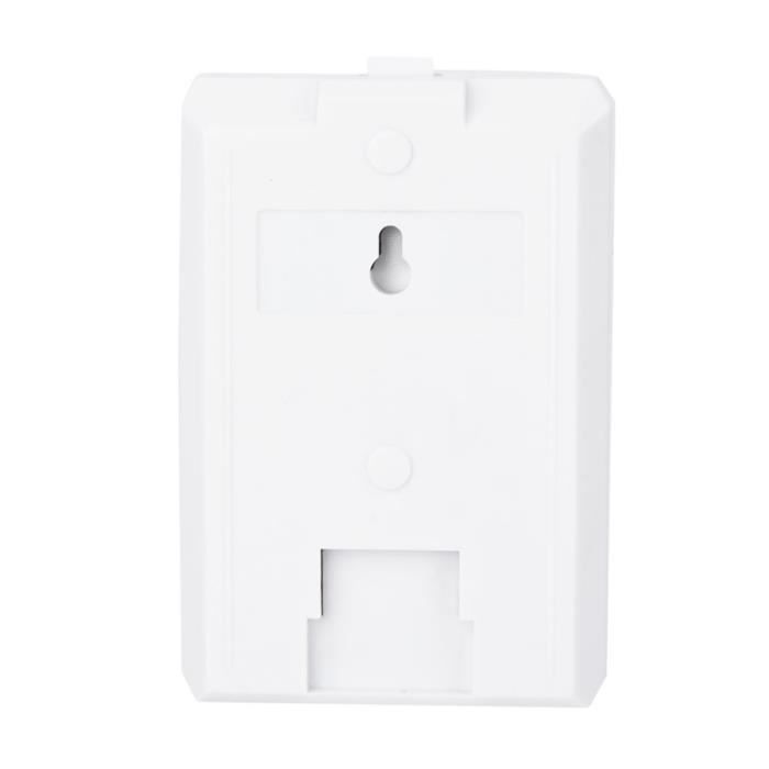 Alarme De Bienvenue Avec Capteur Infrarouge Infrarouge - Sonnette De Porte De Sécurité - Fonctionne Jusqu'à 100 Mètres Et La Distance De Détection Infrarouge Est De 3 à 7 Mètres