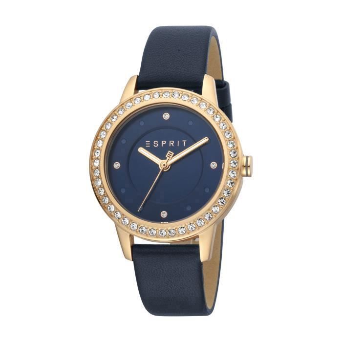 Montre ESPRIT ES1L163L0055 Analogique Cuir Bleu