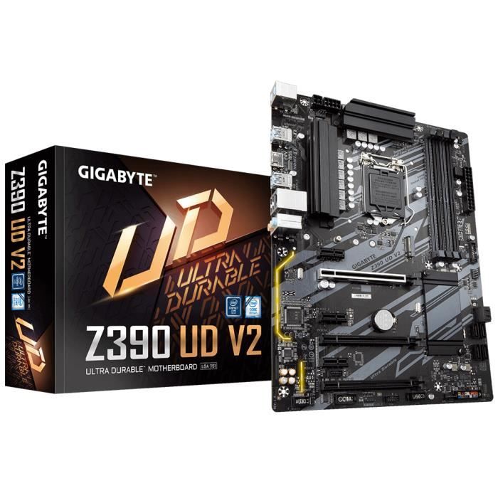 GIGABYTE Carte M&egrave;re -  - Z390 UD V2 - DDR4 - M.2 - ATX 