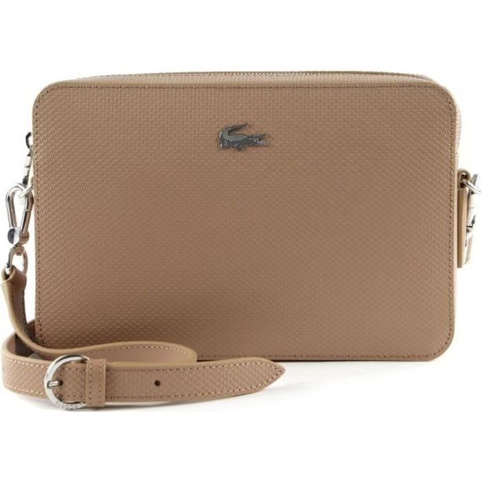 LACOSTE Chantaco Classics Crossover Bag Lavalliere [131806] - sac à épaule bandoulière  sacoche Marron - Cdiscount Bagagerie - Maroquinerie