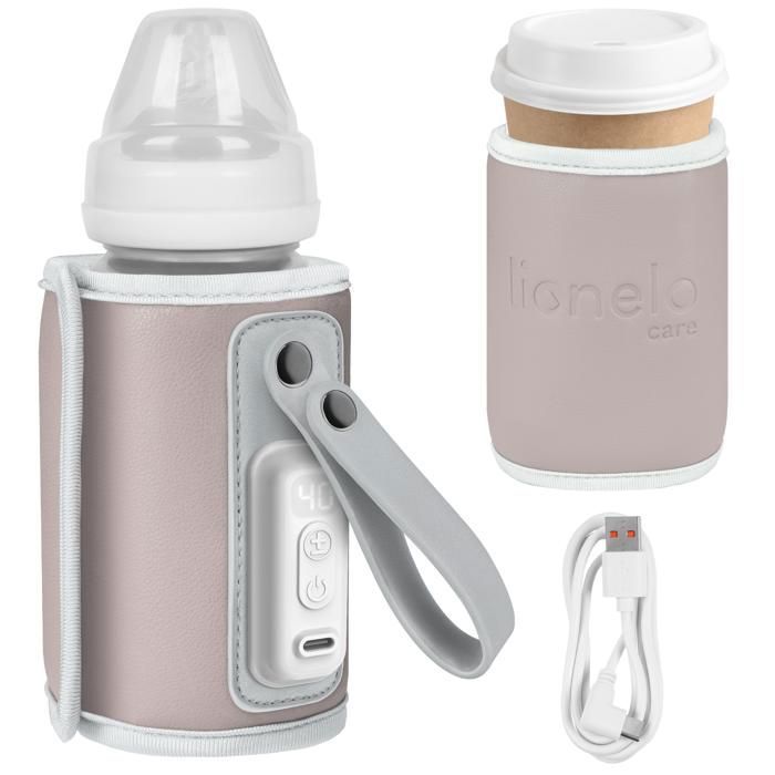 Chauffe-Biberon Portable USB 6 Températures Réglables – Idéal Voyage, Maison, Voiture Pour Bébé