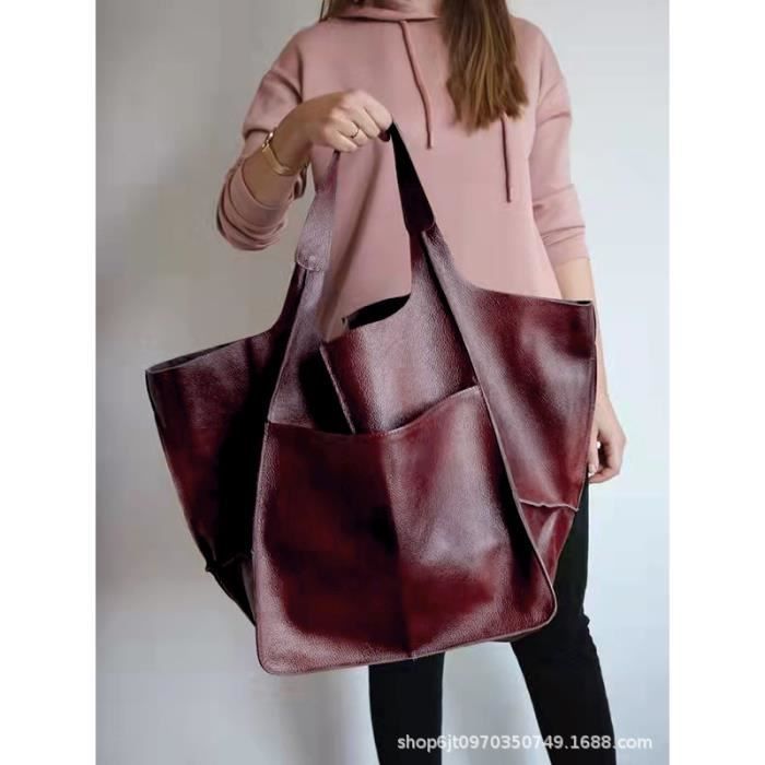 Grand Sac Cabas Pour Les Cours - Cecilia