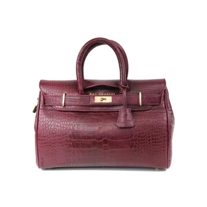 Sac à sales main couleur aubergine