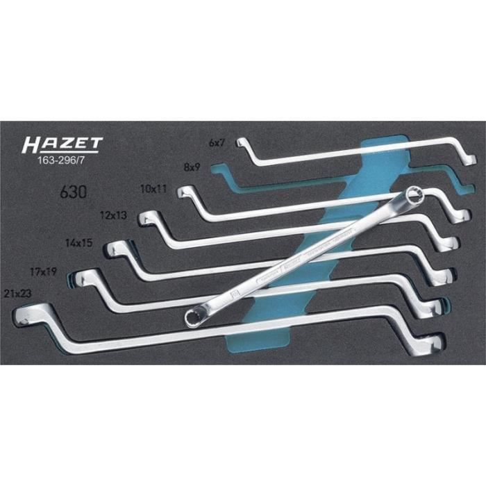 HAZET Jeu d'outils 163-466/106 ∙ Carré creux 6,3 mm (1/4