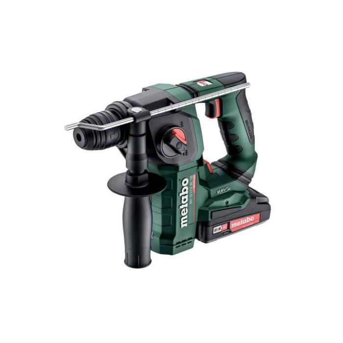 Marteau perforateur Metabo BHA 18 LTX BL 16 Sans fil 18 V 2 x 20 Ah Li Power