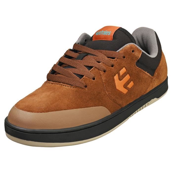 Etnies Baskets - Etnies - MARANA - Homme - Marron Noir - Daim et Synthetique - Lacets