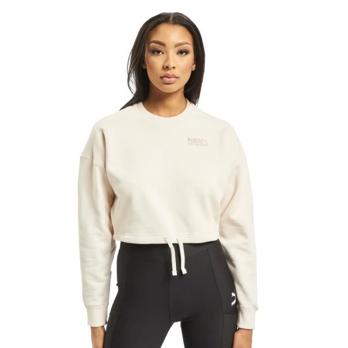 pull puma femme rose