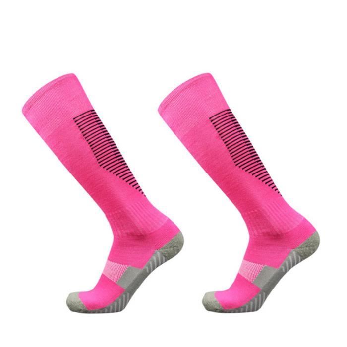 Chaussette de sales foot rose