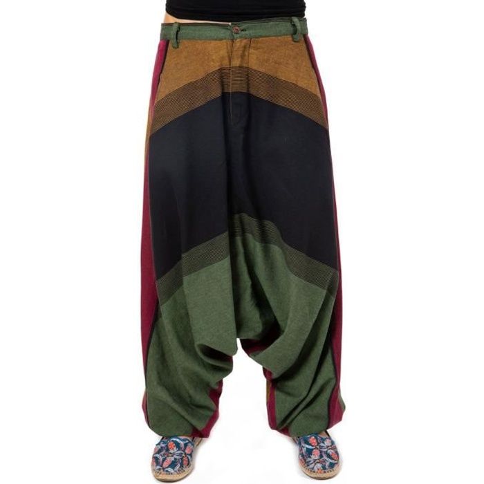 virblatt Jogging Sarouel Femme Pantalon Ethnique vêtements Ethniques