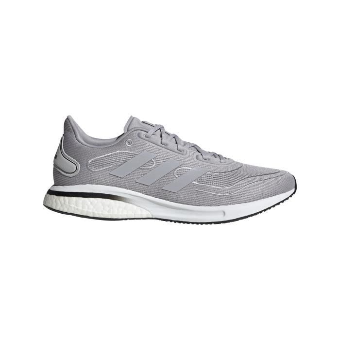 Chaussures de running adidas Supernova - Homme - Gris - Running - Drop 10 mm