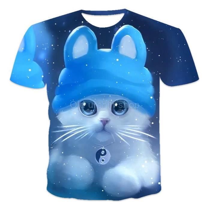 Homme Top T-shirt Sans Manches Pour Hommes Graphic Animal Lion Col V