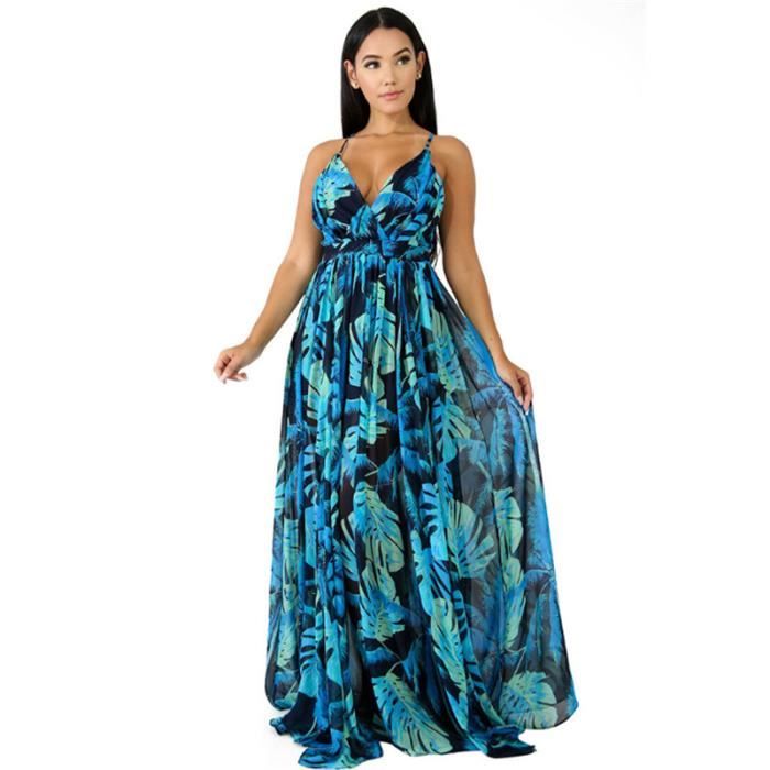 Robe Maxi Femme Jane Norman - Taille 6 - Noir Et Blanc - Occasion En Très Bon état