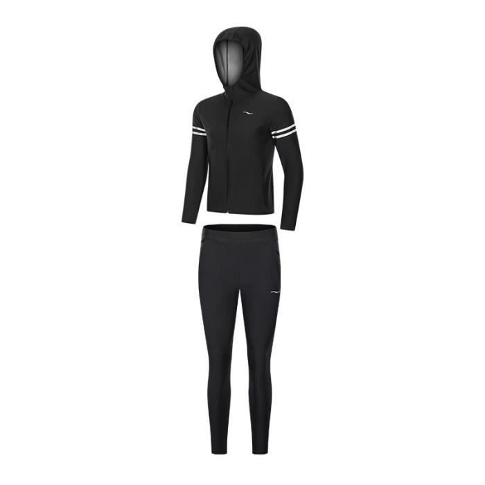 Combinaison De Sauna LAZAWG Pour Femme - Vêtement De Sudation Avec Fermeture Éclair Pour Fitness, Gym Et Perte De Poids