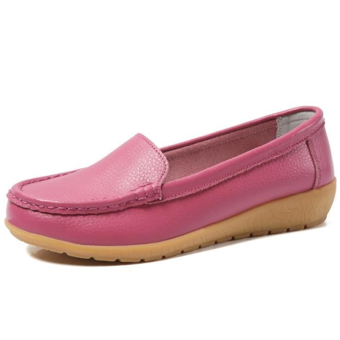 Mocassin femme bicolore sales