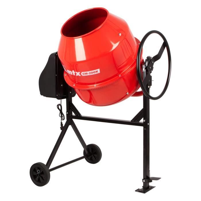 MTX - Bétonnière 200 L - 800 W