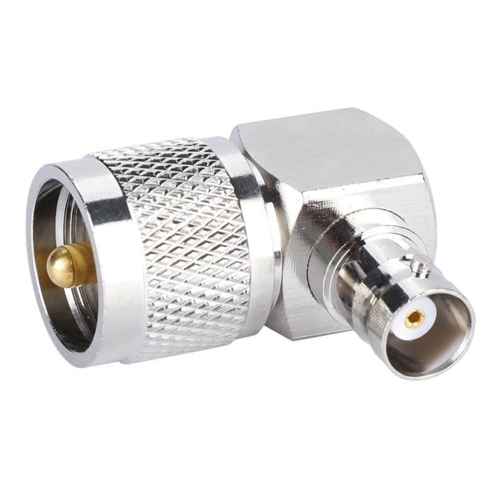 Adaptateur BNC femelle RCA mâle coaxial connecteur Fiche Câble - TV Son Photo