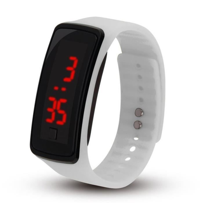 Montre femme bracelet flexible cheap