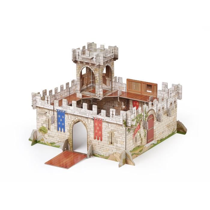Papo Mon Premier Château - Coffret Figurine Pour Enfants Dès 3 Ans, Éveil Créatif Médiéval
