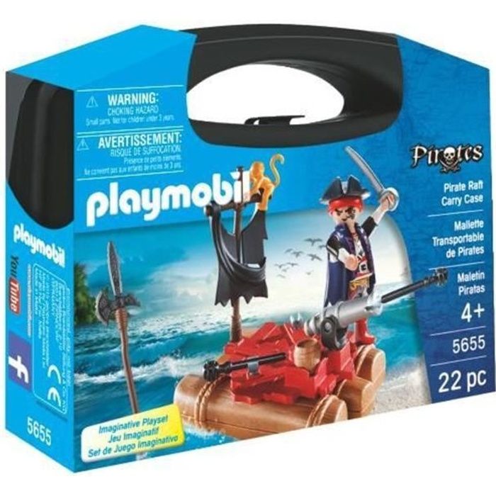 Jeux D'imitation Valisette Pirates Playmobil La Boite