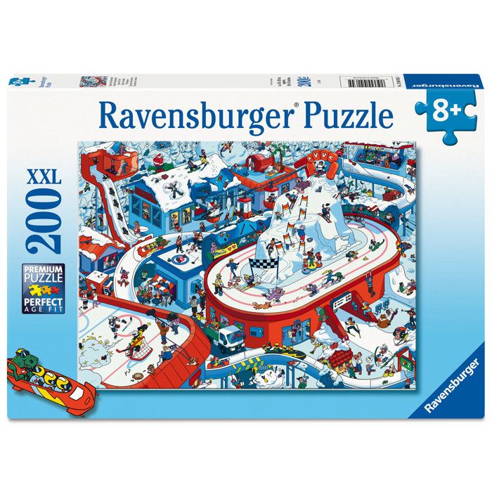 Puzzle 200 pièces : Sports d'hiver Ravensburger France