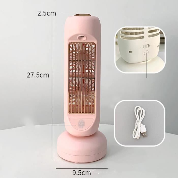 Mini Moteur Thermique Mini Climatiseur Portable, 4 En 1 Climatiseur Mobile Silencieux Climatiseur Sans évacuation