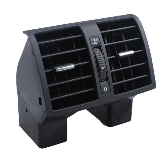 Grille D’aération Arrière Climatisation Pour Touran (2004–2015) – Remplacement Direct Noir ABS - 4