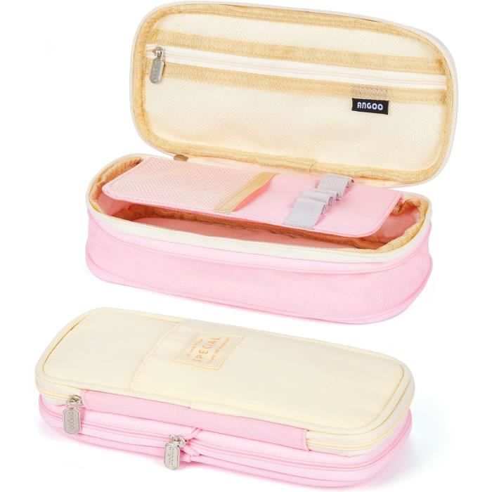 1 Pièce Trousse à Crayons Extensible Avec Compartiments, Trousse à