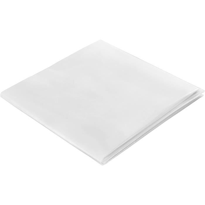 Film Polyéthylène Pour Serre VEVOR - 6 Tailles, épaisseur 0.15 Mm, Protection Anti-UV Renforcée