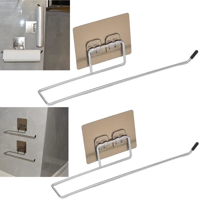 QWORK Porte-couvertures pour Chevaux, 60 cm en Acier Inoxydable 304 pour Tapis de Selle, Tapis de Cheval et Serviettes Construction Robuste à 4 Niveaux
