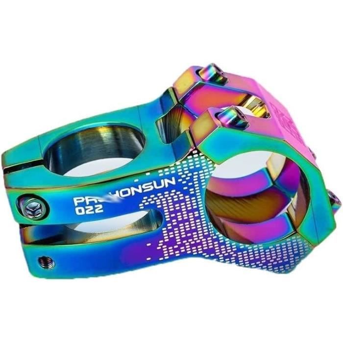 Potence Courte Pour VTT/route – 35mm, 40mm De Longueur, 0 Degré – Alliage Alu Noir, Pour Guidon Renforcé