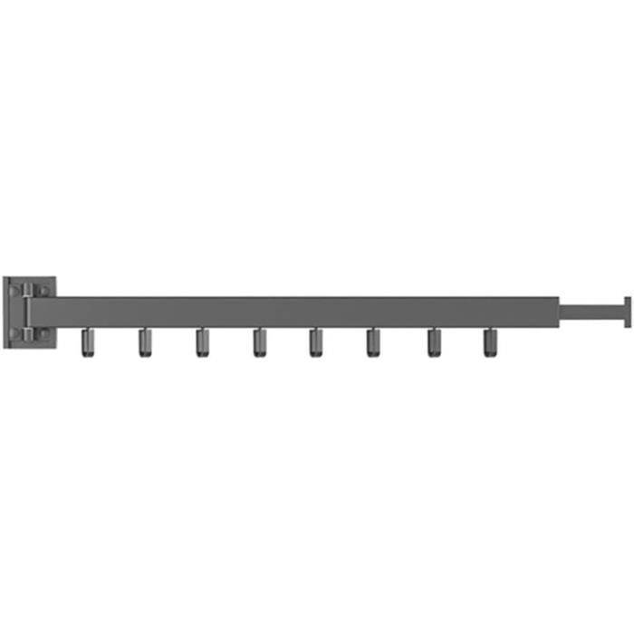 Tringle à Vêtement Murale Chromée Résistante 6ft (1,80m) X 32mm - Barre De Penderie Pour Véranda, Salon, Garage