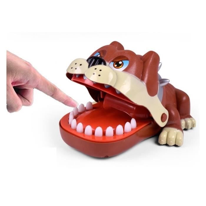 Jouets Cartoon Bite Creative Nouveauté main Forme Chien Cdiscount