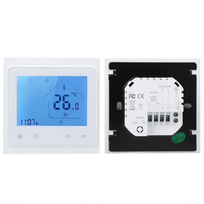 YOSOO Thermostat de chauffage intelligent Thermostat Smart Heating
