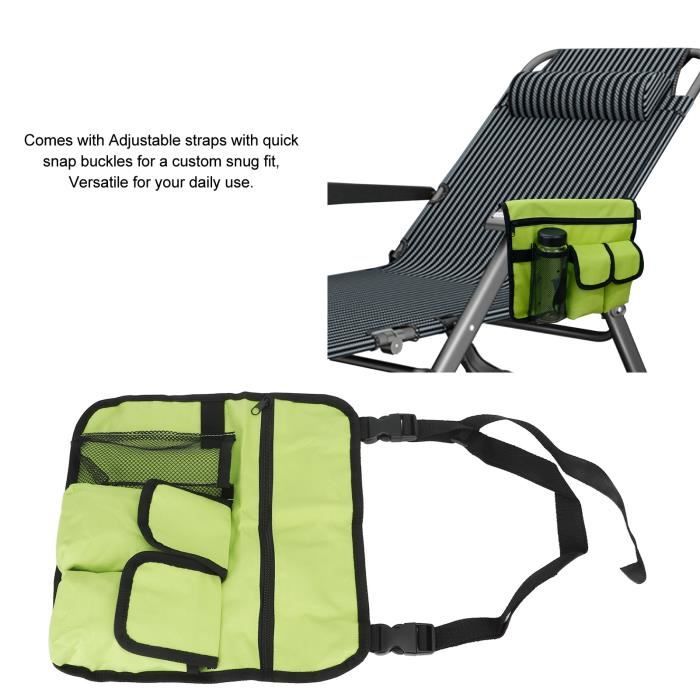 Sac à Dos Pliable De Pêche - Avec Tabouret, Chaise De Plage Et Sac Refroidisseur, Camouflage