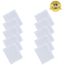 ASSURDHESIFS #Marque Française VD20-MB| Autocollant intérieur Pare-Brise Porte Vignette Assurance Auto Allemande |Transfert Film décoratif Pochette Adhésive Pare Brise emblème Logo étoile Noir 