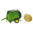 Véhicule miniature - SIKU - Tracteur John Deere avec Presse à Ballots - Mixte - 83g - Multicolore-1