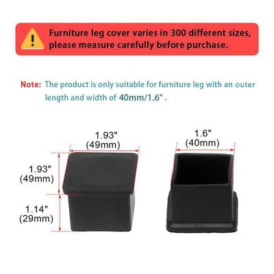 Sourcing Map 15pcs Capuchon Pied De Chasie Embout Jambe