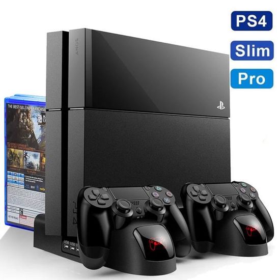 Pack accessoire,Support de refroidissement de Machine de jeu,Base de  Support monté à plat pour Playstation 4,PS4-Type For PS4 Pro - Cdiscount  Informatique