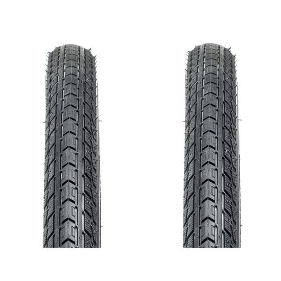 Lot De 2 Pneus VTT ALTA 26 X 1.75 Comp III Noir/blanc, Neufs Pour BMX